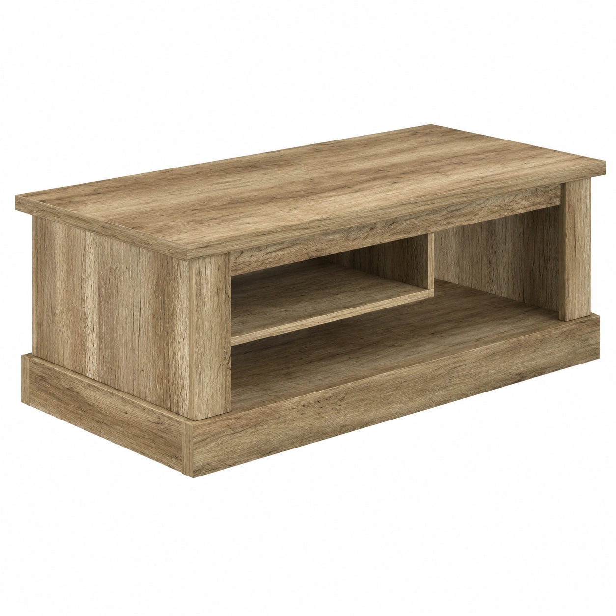 Homey - Mesa de Centro Diana para Salón o Comedor, Acabado en Nogal, 110x60x45 cm