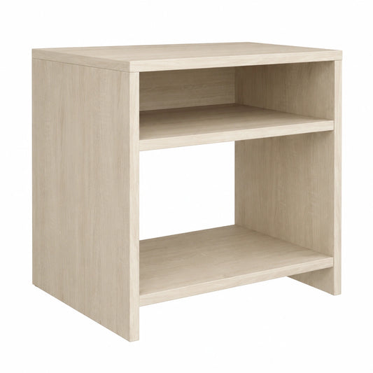 Mesita de Noche con 2 Estantes de Roble Sonoma para Dormitorio