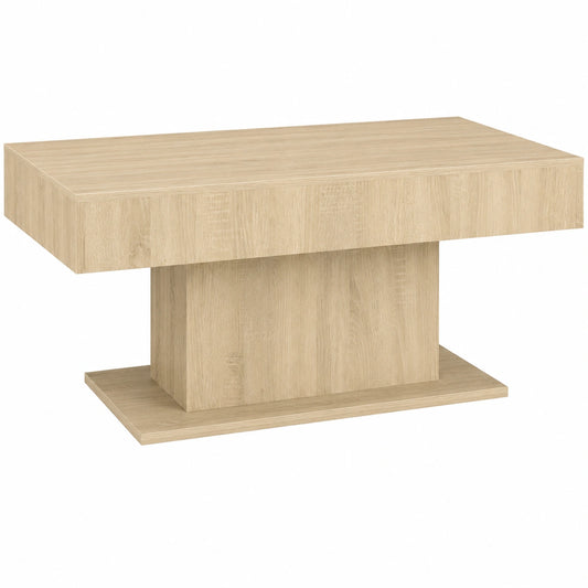 Mesa Auxiliar de Centro Roble Sonoma para Sala de Estar 96x50x45 cm